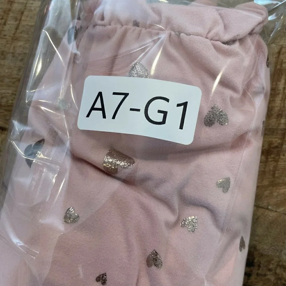 Emma & Elsa Toddler Size 2T/3T Dress Short Pink Hearts Boutique Summer Spring